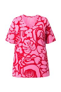 Ulla Popken Футболка в светло-розовом цвете