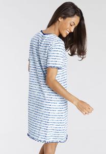Ночная рубашка SLEEPSHIRT LASCANA, синий