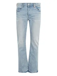 Джинсы с нашивкой-логотипом Purple Brand, синий