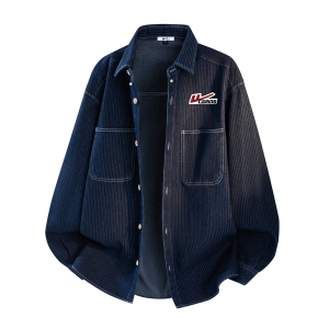 Джинсовая куртка Unisex Lapel Moderate Others WARRIOR, синий (diy badge)