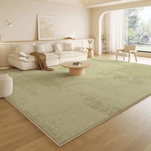 Budis Ковер 200х400 см для гостиной, американский пасторальный стиль, зеленый, плюшевый, водонепроницаемый, утолщенный, моющийся