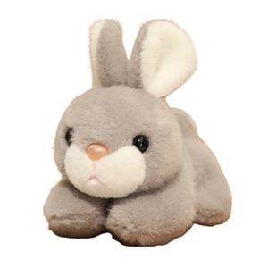 ZOCO Мягкая игрушка белый кролик, 20 см