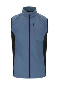 Жилет Shell X1 Elite с высококачественным беговым снаряжением (ветровая и водонепроницаемая) ELITE LAB, цвет Slate Blue