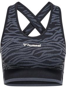 Спортивный бюстгальтер-бралетт Hummel MT Saga, цвет Anthracite/Basalt grey
