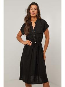 Платье до колена Le Monde du Lin, черный