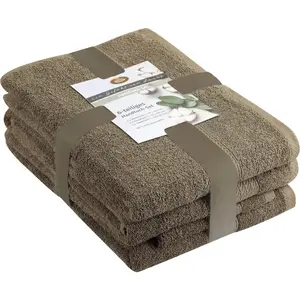Набор полотенец Люсия Gözze, шоколадныйно-коричневый