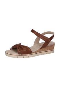 Кожаные сандалии Caprice, цвет cognac