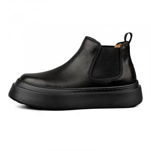 LOHAN·SIR Челси ботинки на платформе мужские черные, цвет Black