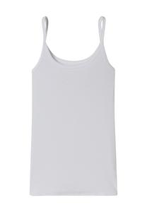 Майка Pure Rib, на тонких бретелях, женская SCHIESSER, белый