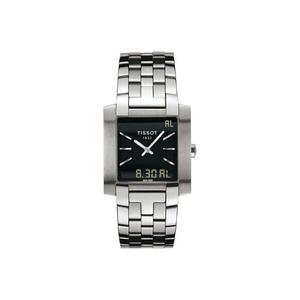 TISSOT Часы Quartz Movement Men's Watch Watch 29*30.9mm Black Dial Stainless Steel Case Stainless Steel Watchband