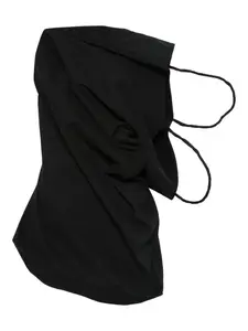 Асимметричная блузка Issey Miyake, черный