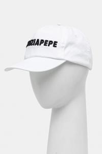 Хлопковая бейсболка Patrizia Pepe, белый