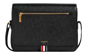 Сумка-мессенджер с детализированным логотипом THOM BROWNE, Box(Set+Box)