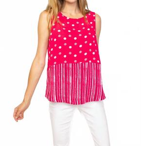 Майка с пуговицами по бокам Express Mix, цвет розовый Habitat, розовый