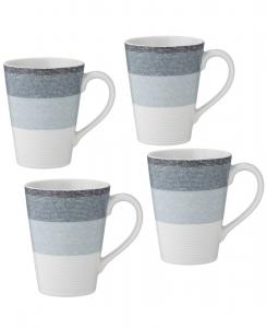 Набор из 4 кружек Colorscapes Layers, 355 мл Noritake, Ash