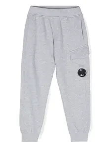 Спортивные брюки с декором Lens C.P. Company Kids, серый