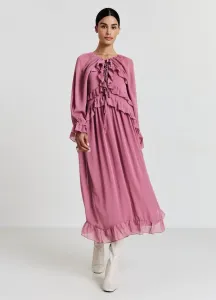 Длинное платье Calliope, Rosa Antico