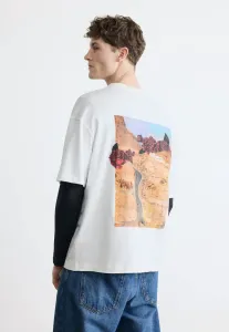 Футболка с принтом доманс Hugo, Natural