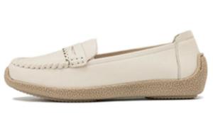 AOKANG Лоферы женские бежевые 2,6 см