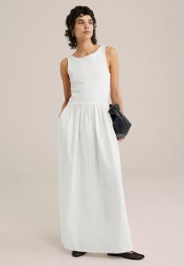 Платье макси Jumper dress WE Fashion, белый