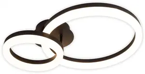 Светильник потолочный Näve Circulo, черный