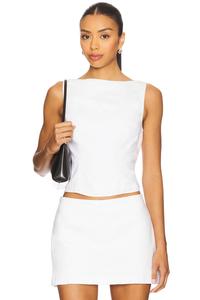Топ Lielle Amanda Uprichard, white