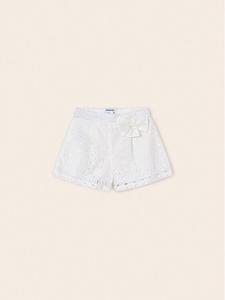 Тканевые шорты Mayoral, белый