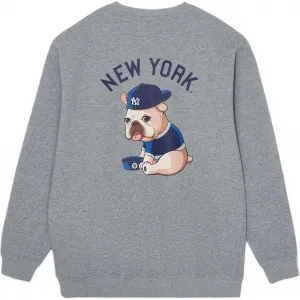 New Era Свитшот Unisex Gray Crew Neck Moderate