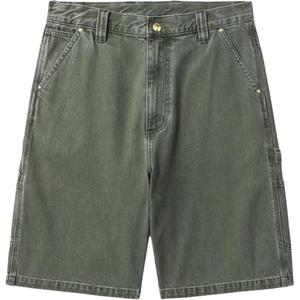 Джинсовые шорты SS25 мужские Carhartt WIP, зеленый