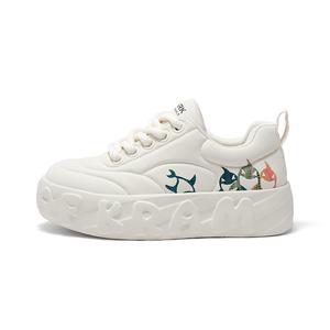 Кеды, обувь для скейтборда унисекс с низким верхом Fairwhale, белый