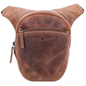 Сумка через плечо Greenburry Vintage Biker Gürteltasche Leder 20 см, коричневый