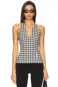Топ Birdie от Majorelle, black gingham