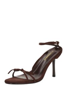 Сандалии с ремешками GLAMOROUS, темно-коричневый