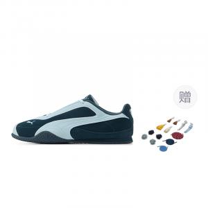 Bella V2 устойчивые к истиранию низкие повседневные кроссовки unisex sea blue PUMA, Sea синий (Includes A Set of Shoes Accessories)