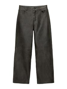 Брюки свободного кроя Pull&Bear, цвет mottled brown