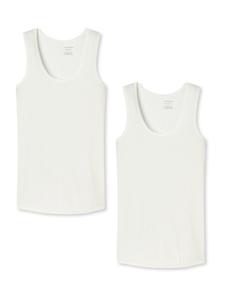 Майка SCHIESSER Top, натуральный белый