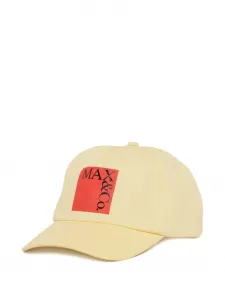 Кепка с логотипом Max&Co. Kids, желтый