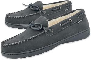 Мужские мокасины Clarks, серый