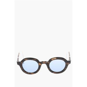 Коричневые пластиковые солнцезащитные очки Oamc, Brown