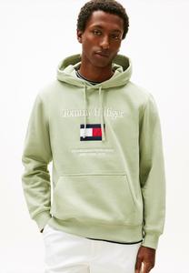 Толстовка Tommy Hilfiger EMBRO FLAG, Earth Sage/Light Green
