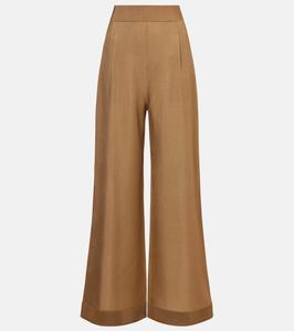 Гордон брюки с широкими штанинами Max Mara, Pomice Unito