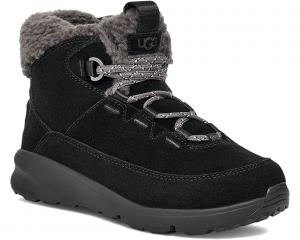 Походные ботинки UGG Kids Terretrail Cozy Lace, черный