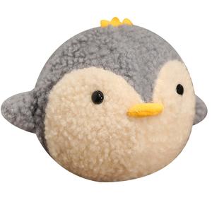 Милый пингвин тунец антистрессовая игрушка плюшевая кукла высота 15см MERCONSER, серый