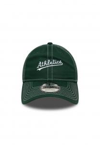 Бейсболка New Era CONTRAST STITCH UNISEX, Dark Green/White/Dark Green
