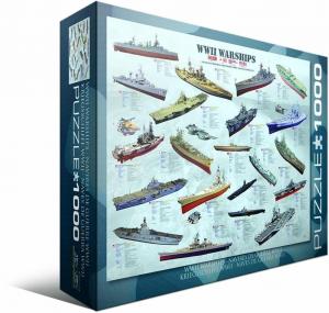 Еврографика, пазл, Корабли, 1000 шт. EuroGraphics
