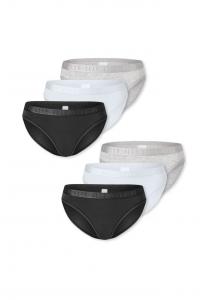 Трусики бикини-трусики - супер мягкие Elle, черный