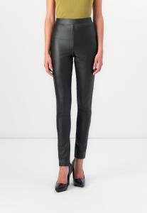 Брюки VILA VISAFFRON HW COATED, Black