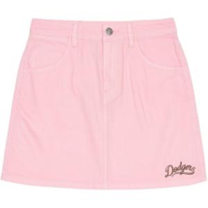 MLB Джинсовая короткая юбка Women's Pink