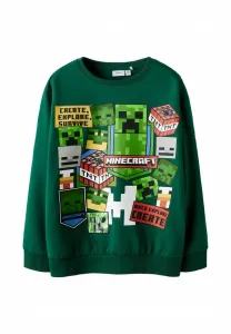 Толстовка с символикой minecraft Name It, Bistro Green