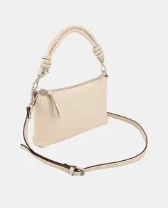 Средняя кожаная сумка Сумка Zubi, светло-бежевый